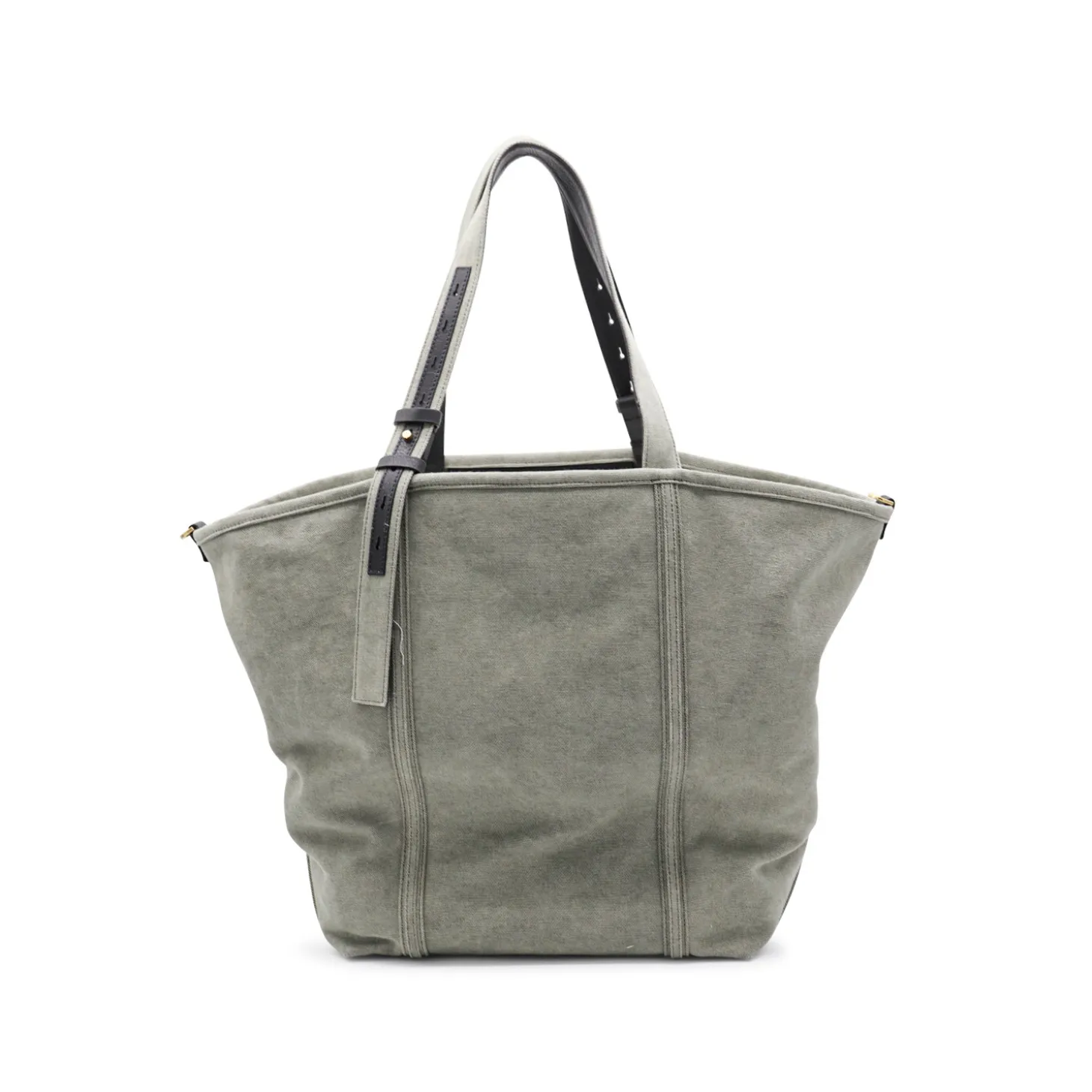 military_green_cotton_tot_2.webp MILITARY GREEN COTTON TOTE