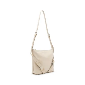 NATURAL LEATHER VOYOU SHOULDER BAG