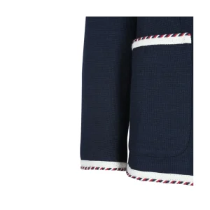 NAVY BLUE COTTON BLAZER