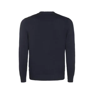 NAVY BLUE COTTON KNITWEAR