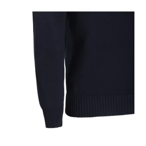 NAVY BLUE COTTON KNITWEAR