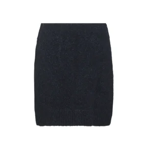NAVY BLUE COTTON SKIRT