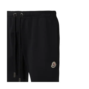 NAVY BLUE COTTON TRACK PANTS