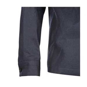 NAVY BLUE LINEN CASUAL JACKET