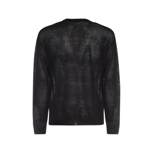 NAVY BLUE LINEN KNITWEAR