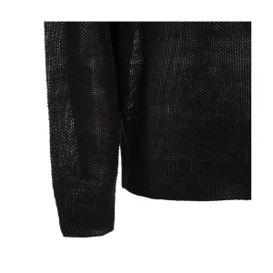 NAVY BLUE LINEN KNITWEAR