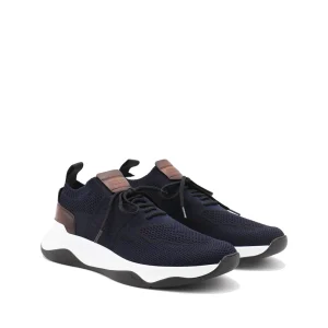 NAVY CANVAS SNEAKERS