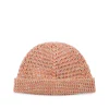 ORANGE LINEN HAT