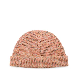 ORANGE LINEN HAT