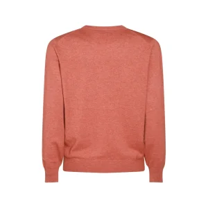 ORANGE WOOL KNITWEAR