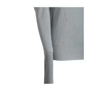 PALE BLUE WOOL KNITWEAR