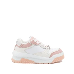 PINK AND WHITE SNEAKERS