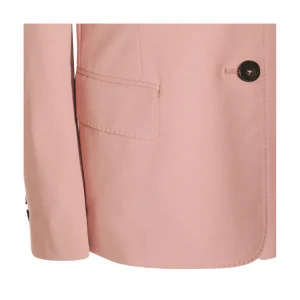 PINK COTTON CASUAL JACKET