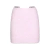 PINK COTTON MINI SKIRT