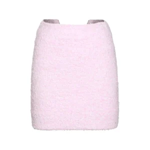 PINK COTTON MINI SKIRT