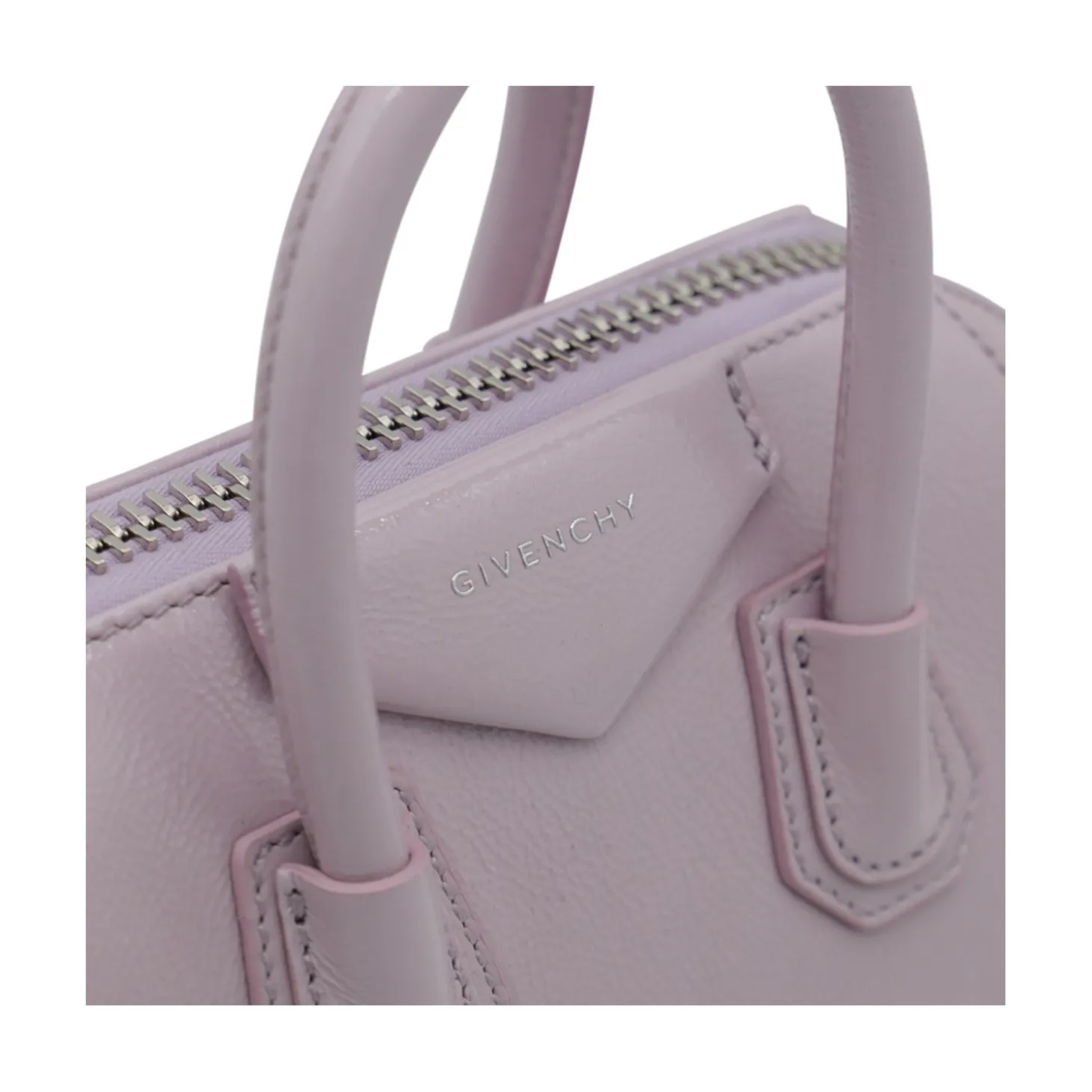 pink_leather_antigona_top_3.webp PINK LEATHER ANTIGONA TOP HANDLE BAG