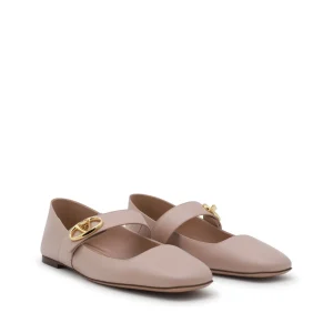 PINK LEATHER PUMPS