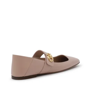 PINK LEATHER PUMPS