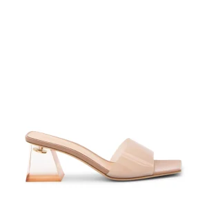 PINK LEATHER SANDALS