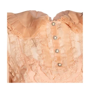 PINK SILK DRESS