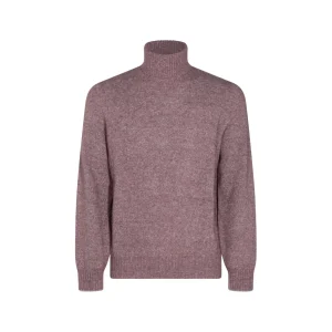 PURPLE WOOL KNITWEAR