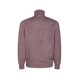 PURPLE WOOL KNITWEAR