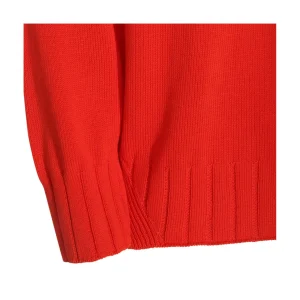 RED COTTON KNITWEAR
