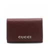 RED LEATHER CARD HOLDER