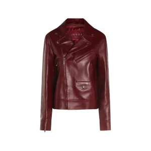 RED LEATHER JACKET