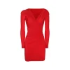 RED MINI DRESS