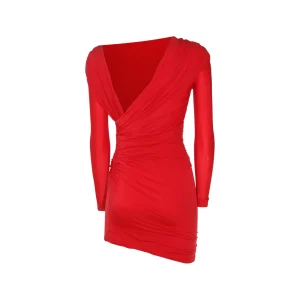 RED MINI DRESS