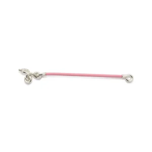 RIBBON LEATHER LOOP BRACELET