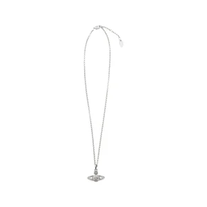 SILVER BRASS NECKLACE