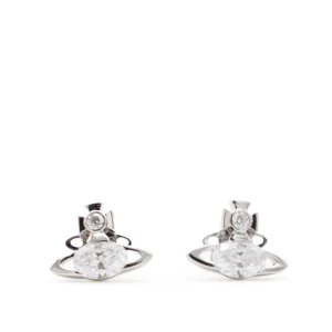 SILVER TONE METAL EARRINGS