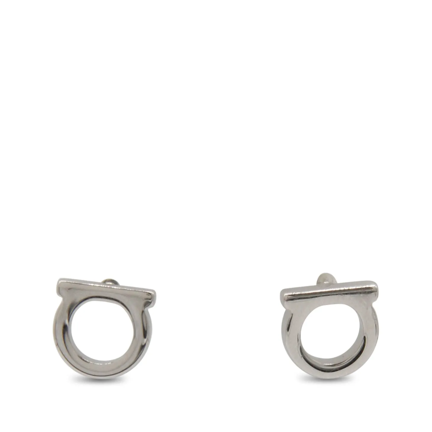silvertone_brass_gancini__0.webp SILVER-TONE BRASS GANCINI EARRINGS