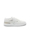 WHITE AND BEIGE SNEAKERS