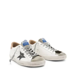 WHITE AND BEIGE SNEAKERS