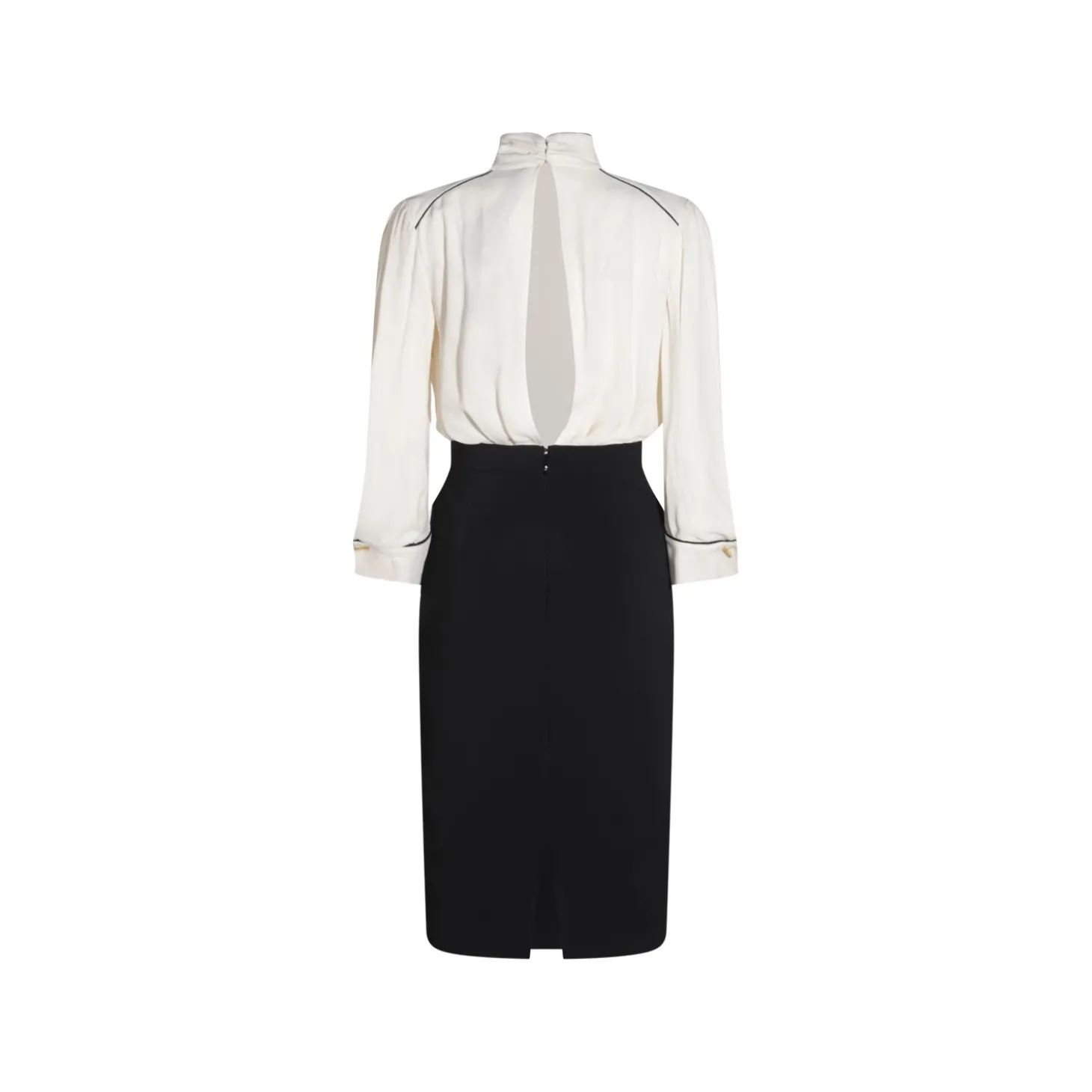 white_and_black_mini_dres_1.webp WHITE AND BLACK MINI DRESS