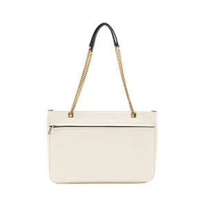 WHITE AND BLACK SHOULDER BAG