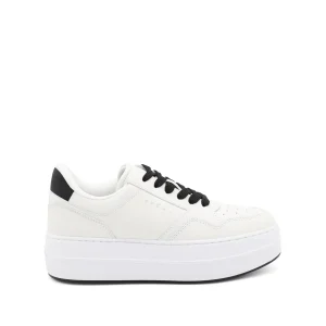 WHITE AND BLACK SNEAKERS