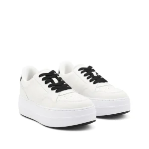 WHITE AND BLACK SNEAKERS