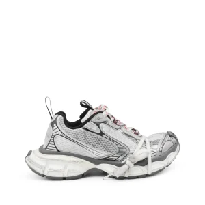 WHITE AND GREY 3 XL SNEAKERS