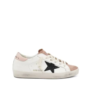 WHITE AND PINK SNEAKERS