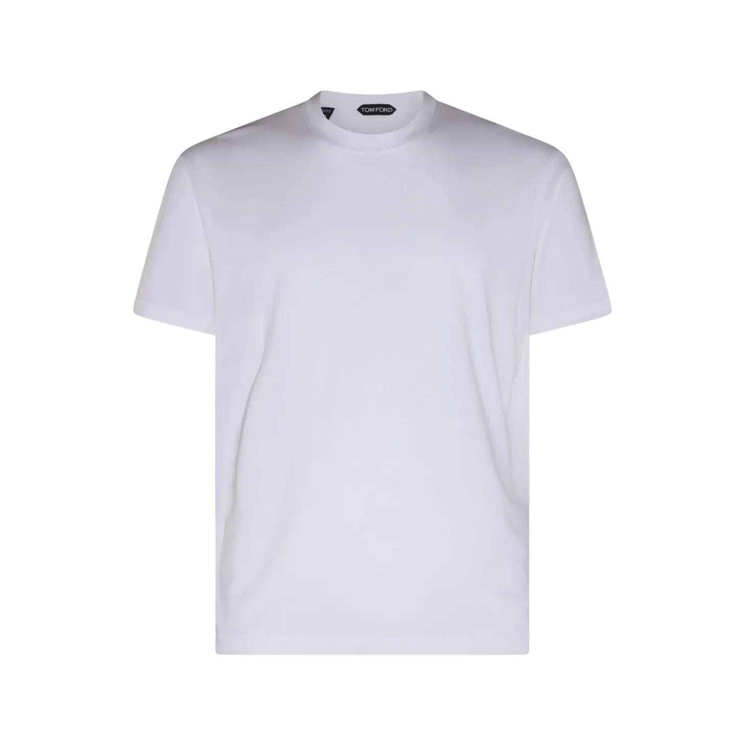 white_cotton_blend_tshirt_0.webp WHITE COTTON BLEND T-SHIRT