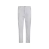 WHITE COTTON DENIM JEANS