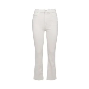 WHITE COTTON JEANS
