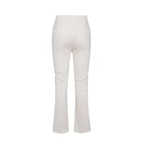 WHITE COTTON JEANS