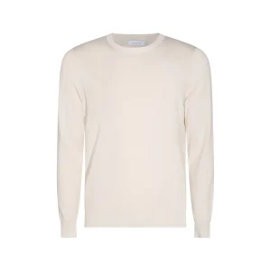 WHITE COTTON KNITWEAR