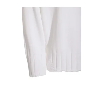 WHITE COTTON KNITWEAR