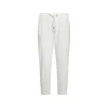 WHITE COTTON PANTS